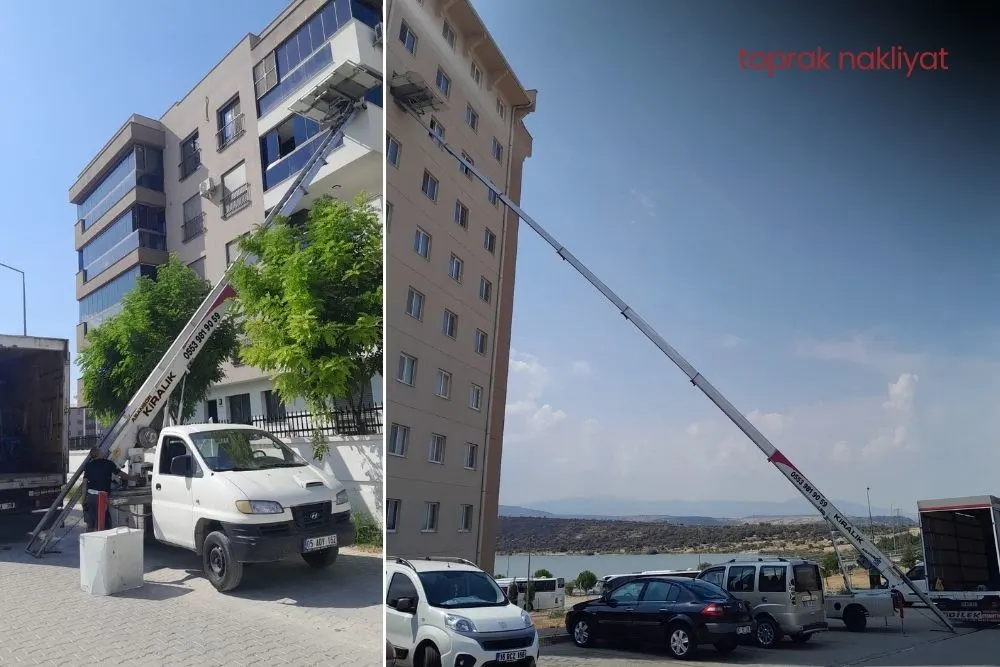 İzmir'de evden eve nakliyat hizmeti arayanlar için güvenilir ve profesyonel bir çözüm sunan Toprak Nakliyat, müşteri memnuniyetini ön planda tutarak hizmet vermektedir. İzmir'in tüm ilçelerinde faaliyet gösteren firmamız, taşınma sürecinizi stressiz ve sorunsuz bir deneyime dönüştürmeyi amaçlamaktadır.